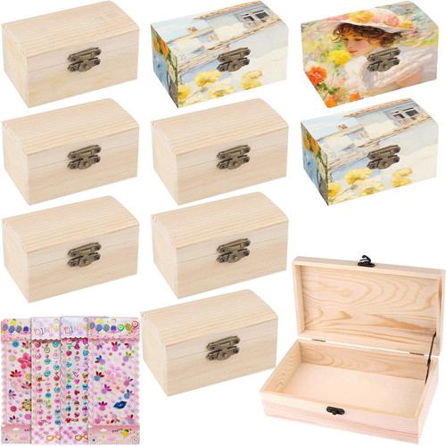 Mini schatztruhe holz - mini, 10