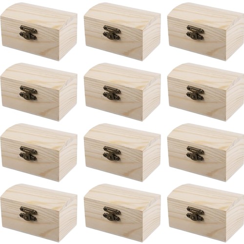 Mini schatztruhe holz - holz, 12