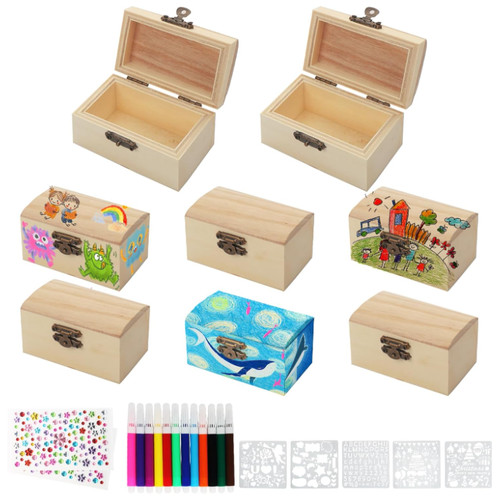 Mini schatztruhe bastelset - mini,