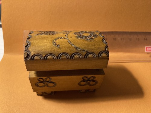 Mini runddeckel truhe - runddeckel-truhe, holz