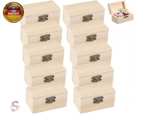 Holzkiste klein stück - holzkiste,